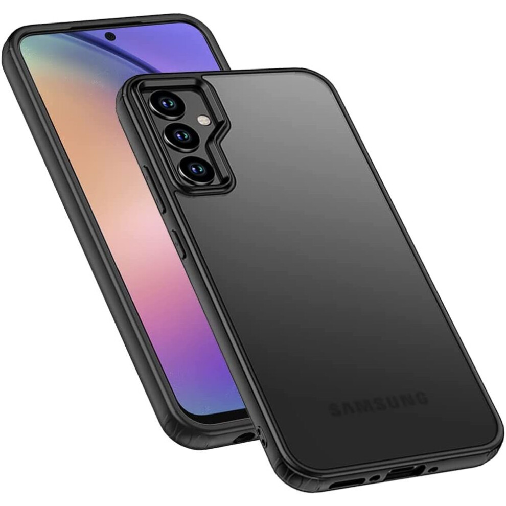 Techgear Galaxy A54 5G Tough Case [Fusion Fx] Premium Hybrid Tough Rugged Protective Bumper Case Heavy Duty Protection With Hard Back