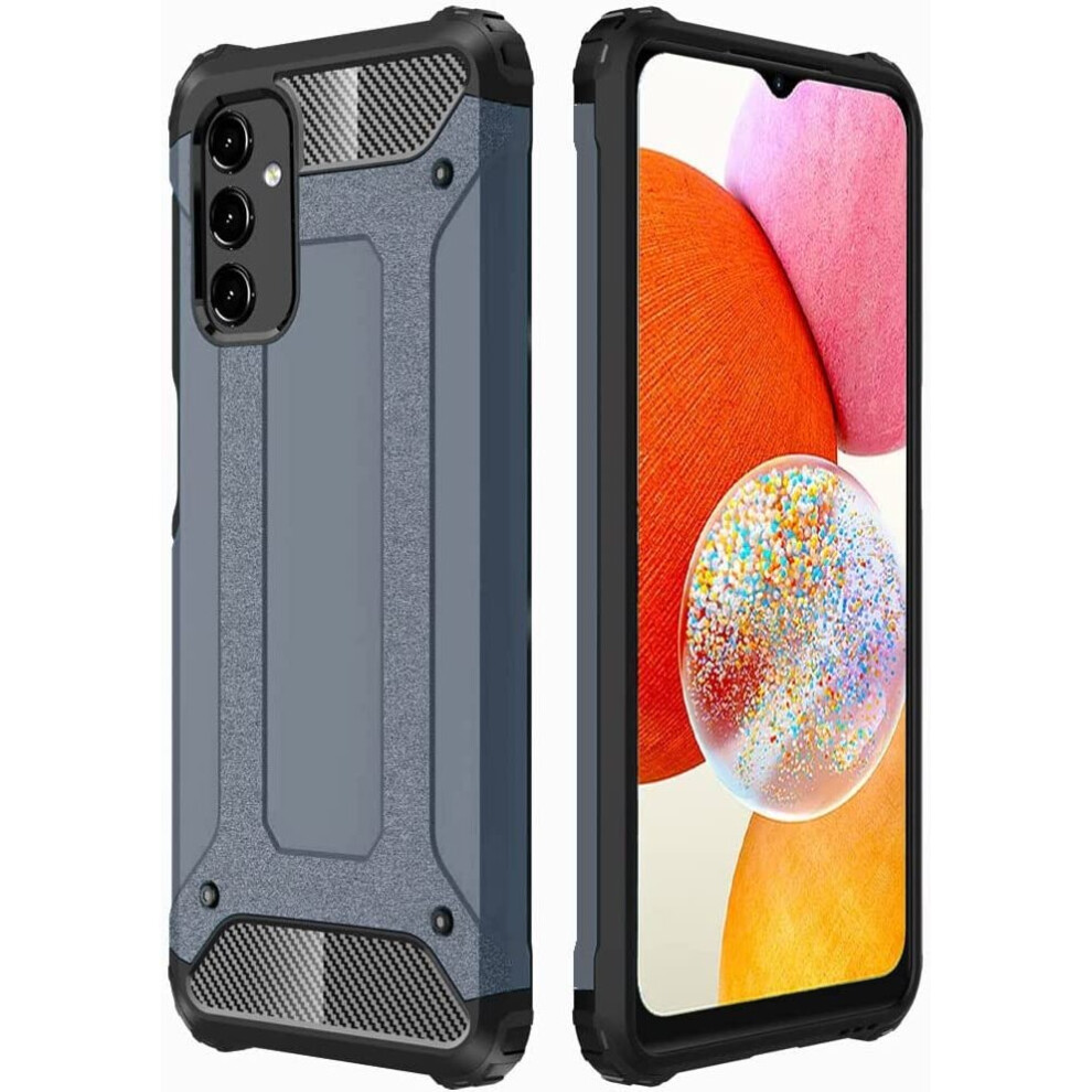 Tough Armoured Case For Samsung Galaxy A14 5G - Shockproof, Rugged, Sturdy, Heavy Duty Protective Impact Case Cover 5056284465757