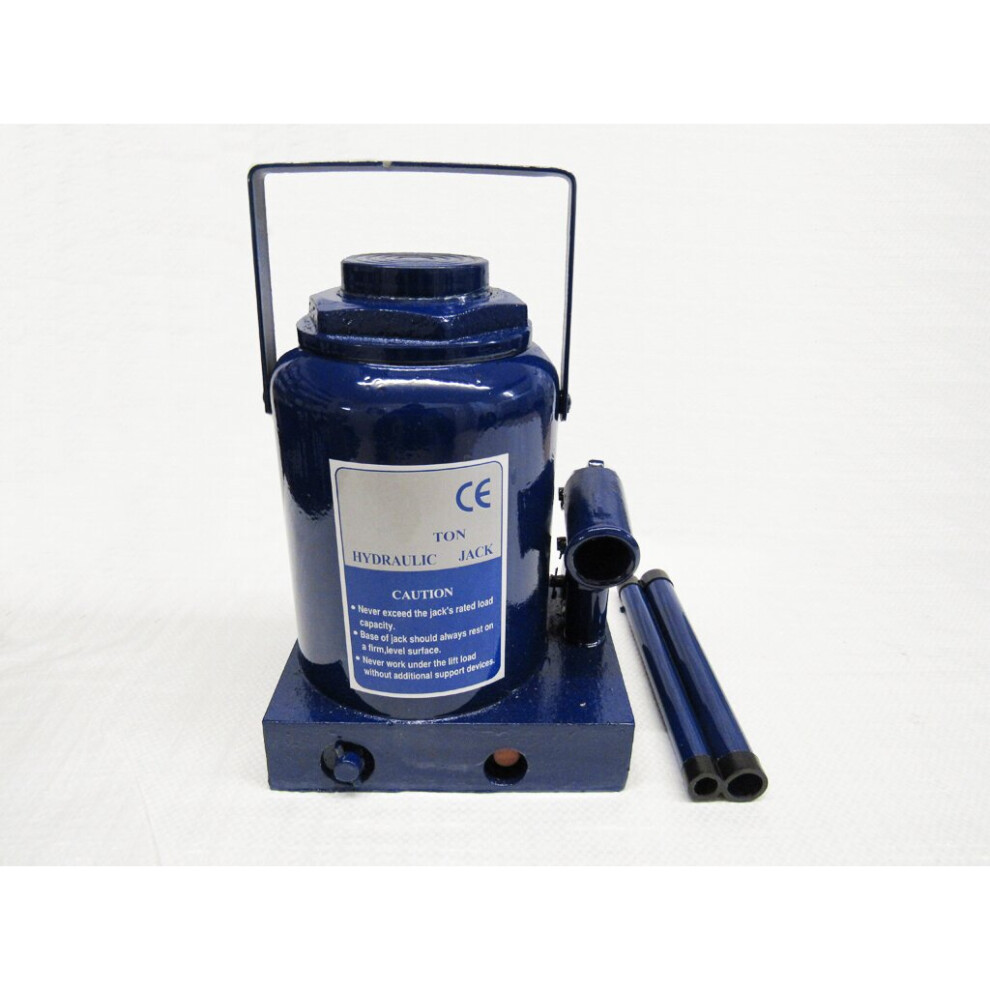 (50 Ton) Hydraulic Bottle Jack Lifting Ram (Vehicle Lift) Blue 600988490642