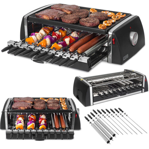 Table Top Portable BBQ Barbecue 3in1 Multipurpose Hot Plate Grill 2