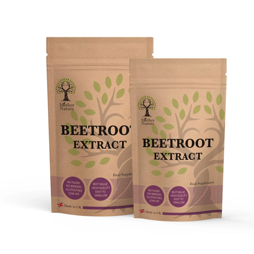 (60 Capsules) Beetroot Capsules 600mg Genuine Natural Beetroot Supplement Vegan Beetroot Powder