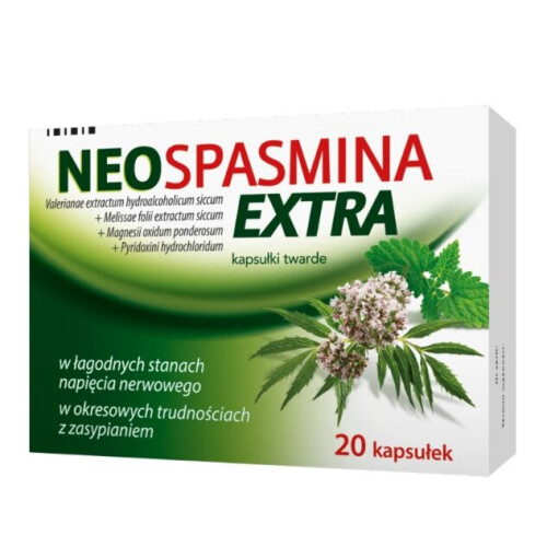 Neospasmina Extra, 20 capsules
