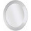 White Edge Round Wall Mounted Bathroom Mirror 40 X 40cm 1