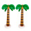 2x Inflatable Palm Tree Blow Up Summer Pool Beach Party Decor 1