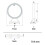 AICA Dimmable Hollywood Makeup Mirror Vanity Mirror with LED Lights 9
