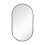 Living And Home Modern Oval Frame Bathroom Wall Mirror 3