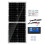 1000W Solar Panel kit 100A battery Charger Controller Caravan Van Boat 16