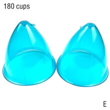 ( 180 Extra Large) Breast Enhancer Vacuum Cups 70-180ml Lifting Cupping for Vacuum Therapy Machine