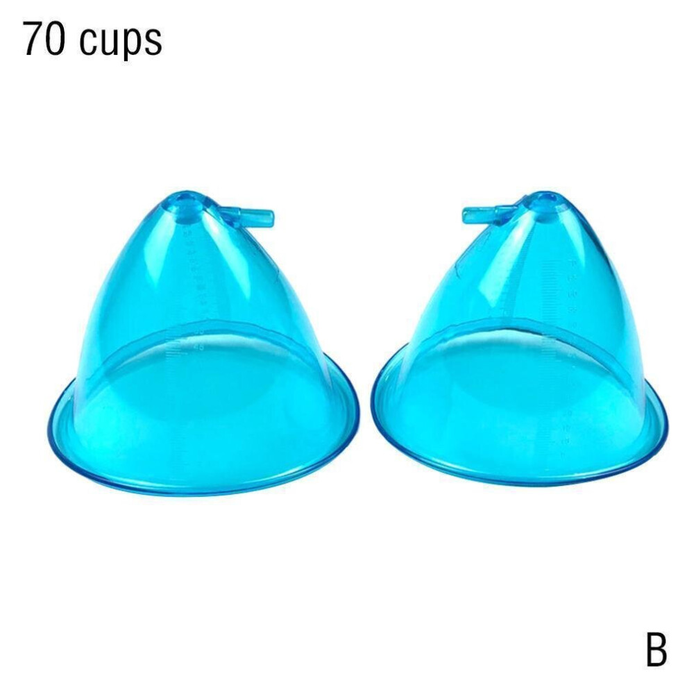 (   70 Small) Breast Enhancer Vacuum Cups 70-180ml Lifting Cupping for Vacuum Therapy Machine