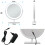 AICA Led Light Hollywood Makeup Mirror Dimmable 3 Color Light Vanity Mirror 8
