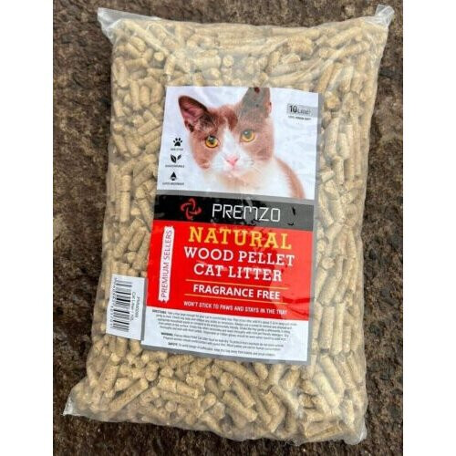 (10 Litres (5kg)) Premium Wood Pellet Cat Litter Pine10,20,&30L Non