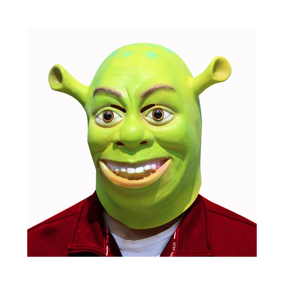 Dinamr Costume Mask Shrek Mask Cosplay Costume Accessories Halloween Necessities Daily