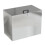 Living And Home Large Galvanized Feed Storage Bin with Two Compartments 6