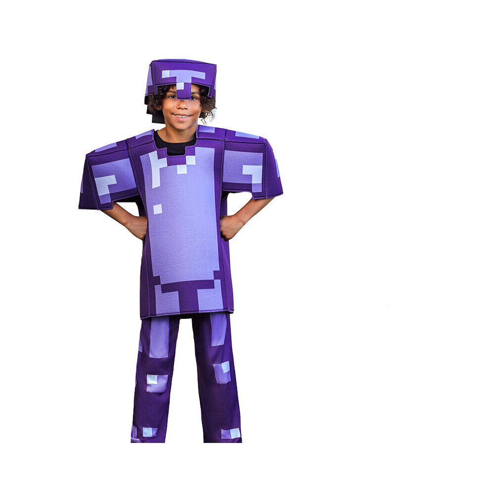 Photos - Fancy Dress (M) Halloween my world amethyst armor cosplay game character performance clothing Purple