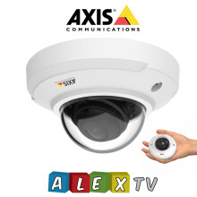 AXIS M3046-V 2.4mm Fixed Mini Dome Network IP CCTV Camera 4MP HDMI & Wide View