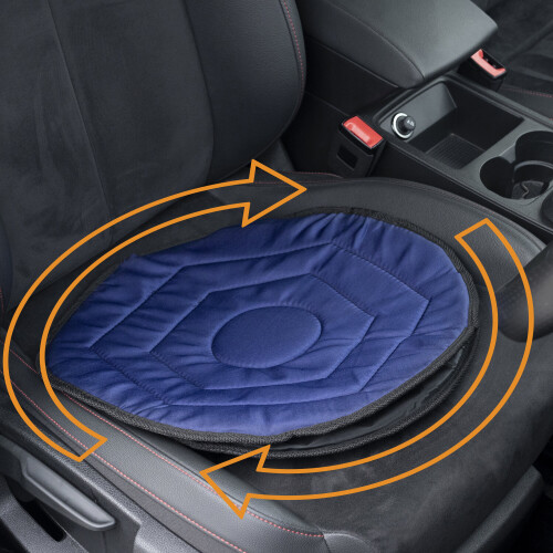 Swivel Rotating Car Seat Cushion Easy Access Mobility Aid 1