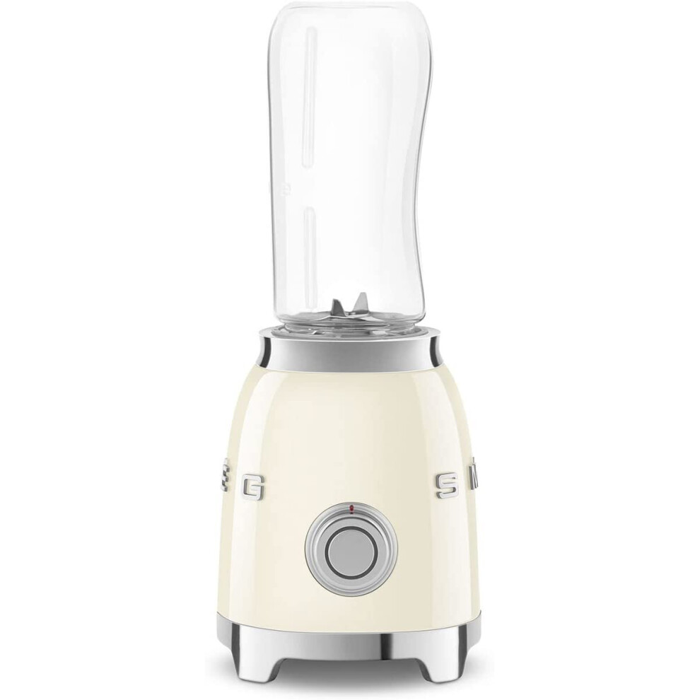 Smeg PBF01CRUK Retro 50s Style Personal Blender 2 Speed Settings Cream