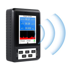 Geiger Counter Nuclear Radiation Detector, Portable Digital Dosimeter High Sensitivity Beta Gamma X-ray Radiation Monitor with Large LCD Display