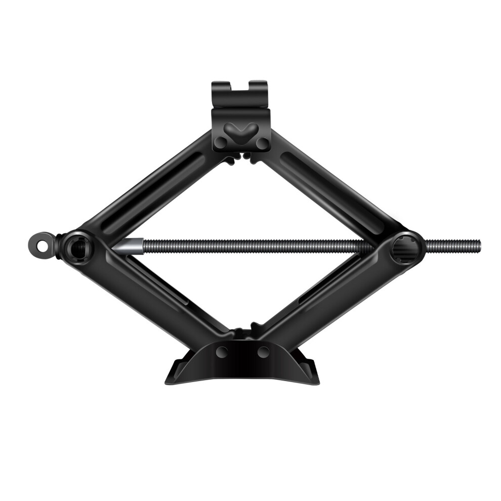 Scissor Jack Stabilizer Leveling Max Load 2Ton (4000Lb) Adjustable Portable Heavy Duty With Handle 721703278007