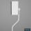King White Adjustable Speaker Stands 3