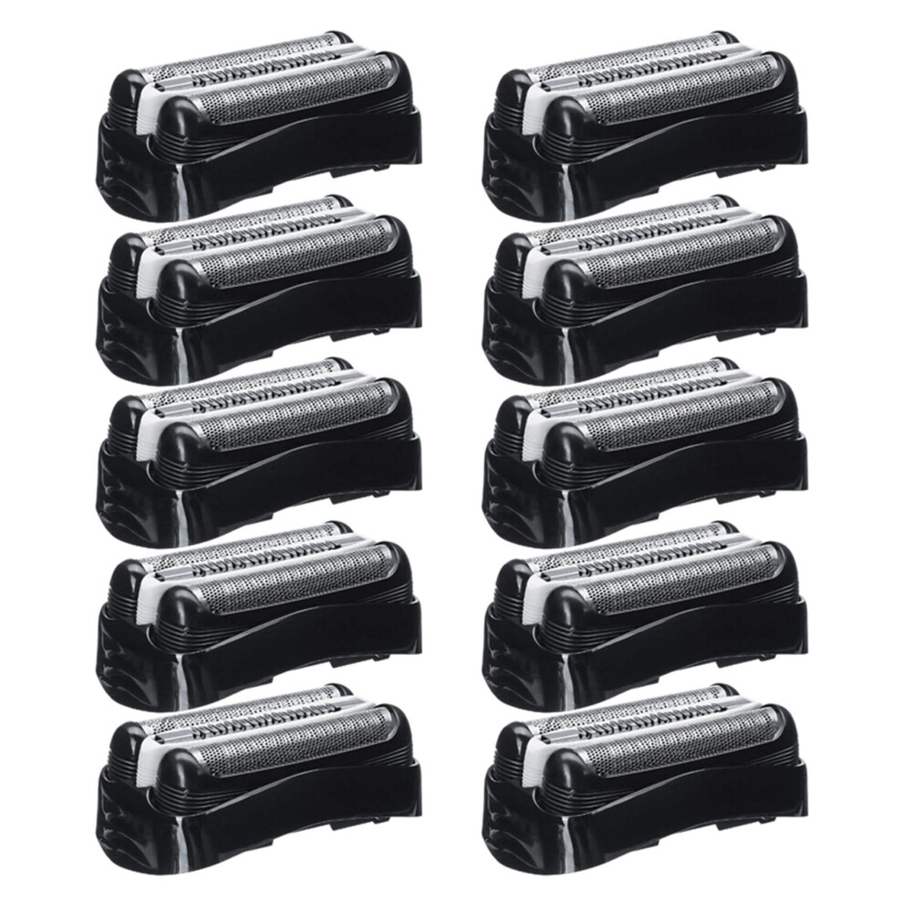 Jojomino 10X Shaver Blade Razor Replacement Shaver Foil Head Part Cutter Accessories For Braun Razor 32B 32S 21B 21S ,32B Solo