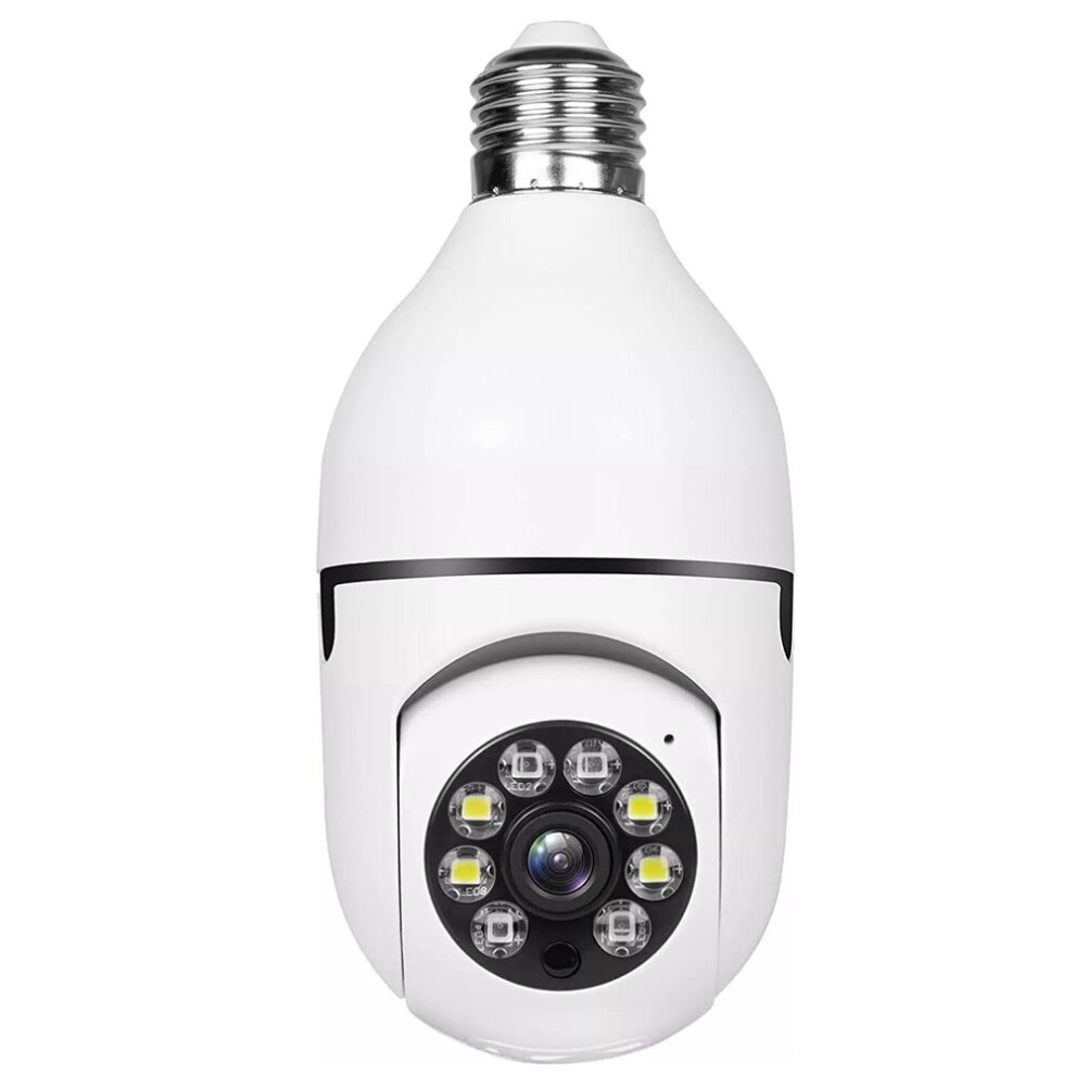 Bulb Surveillance E27 Wifi IP Camera Night Vision Full Color Automatic Human Tracking 4X Digital Zoom Security Monitor 