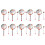 10X Kids Percussion Lollipop Drum, 6Inch 1