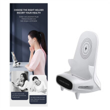 Mini Chair Wireless Charger with Phone Stand Mobile Phone Bracket Creative Horizontal 15W Wireless Fast Charger