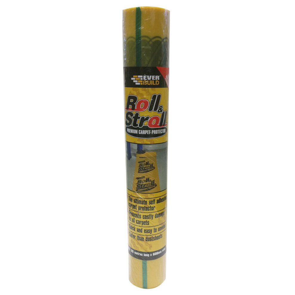 Everbuild Roll And Stroll Premium Carpet Protector 25m x 600mm