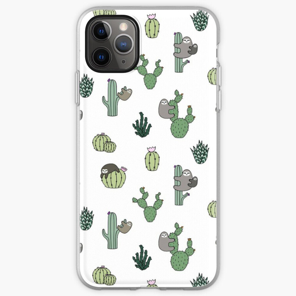 Phone Case Cacti Sloths For Iphone Samsung 14 13 12 11 Plus Pro Max Galaxy S23 S22 Ultra Note 20 10 8671829730175