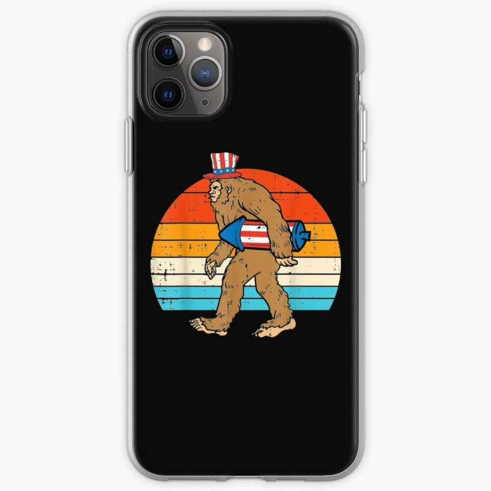 Phone Case Bigfoot Sasquatch Firecracker American Usa Funny 4Th Of July For Iphone Samsung 14 13 12 11 Plus Pro Max Galaxy S23 S22 Ultra Note 20 10 8671829752191