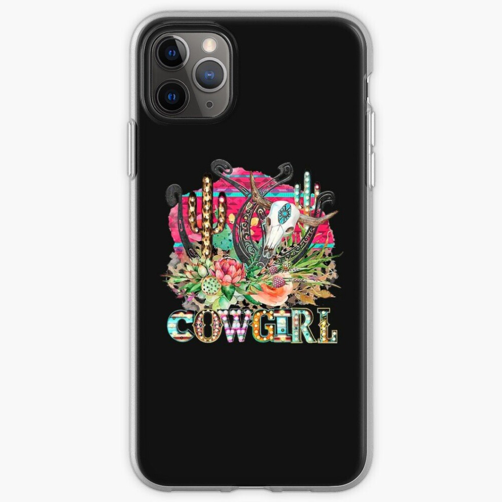 Phone Case Western Cactus Texas Cowgirl Cow Bull Skull Rodeo Horse Girl For Iphone Samsung 14 13 12 11 Plus Pro Max Galaxy S23 S22 Ultra Note 20 10 8671829752078
