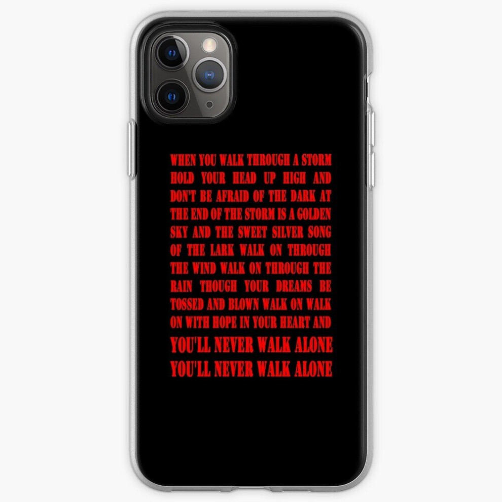 Phone Case You'll Never Walk Alone For Iphone Samsung 14 13 12 11 Plus Pro Max Galaxy S23 S22 Ultra Note 20 10 Red 8671829674745