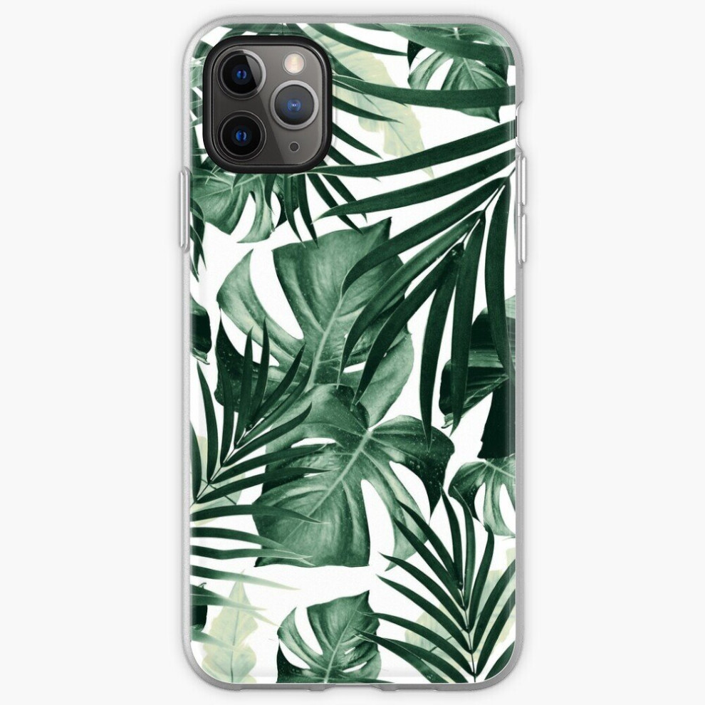 Photos - Case Phone  Tropical Jungle Leaves Pattern #4 #tropical #decor #art for iPhone Samsung 14 13 12 11 Plus Pro Max Galaxy S23 S2