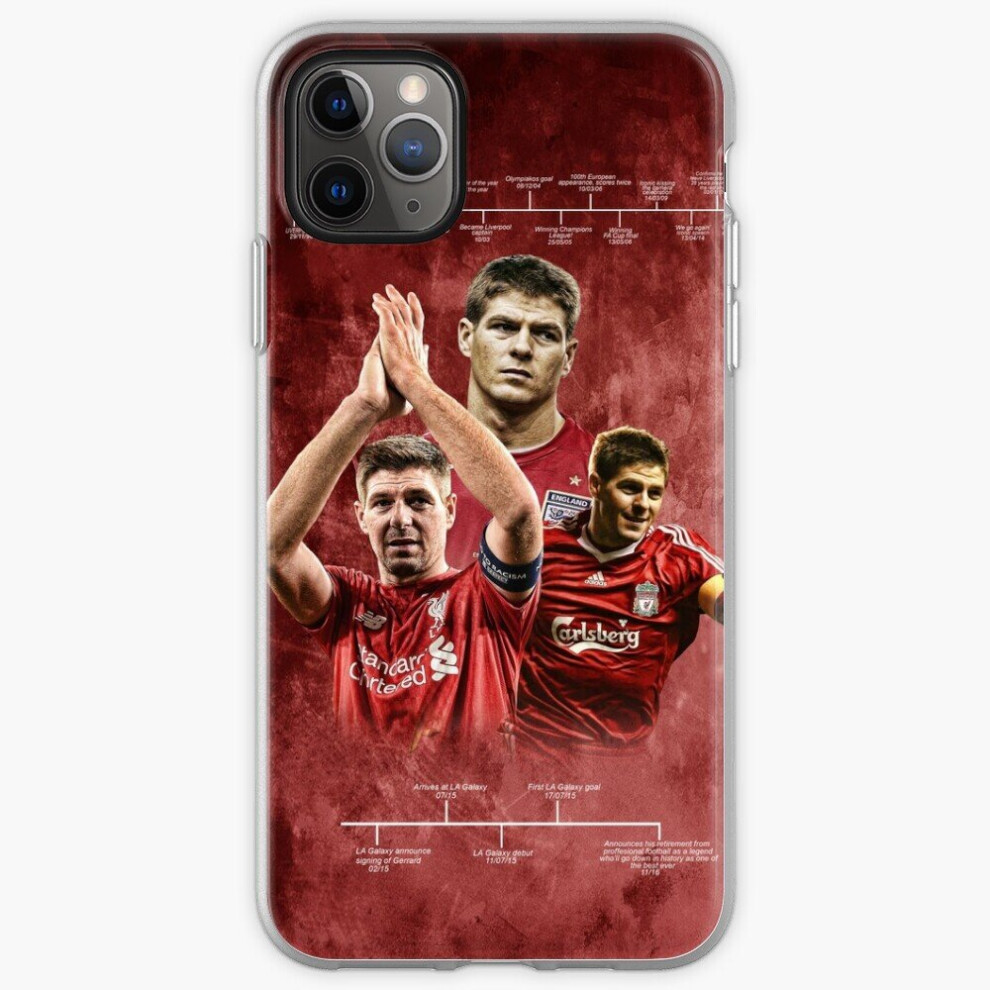 Phone Case Steven Gerrard Timeline For Iphone Samsung 14 13 12 11 Plus Pro Max Galaxy S23 S22 Ultra Note 20 10 8671829691407