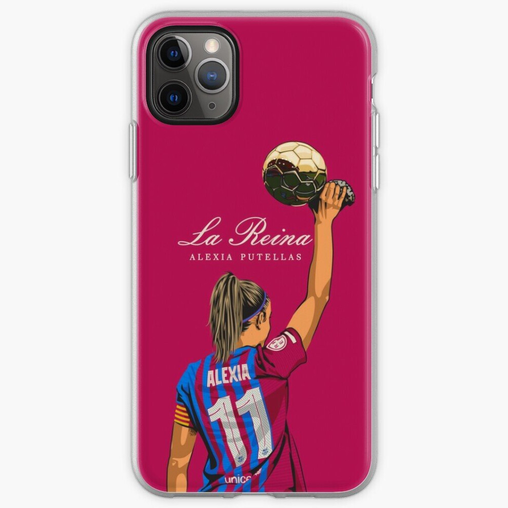 Phone Case Alexia Putellas La Reina Illustration For Iphone Samsung 14 13 12 11 Plus Pro Max Galaxy S23 S22 Ultra Note 20 10 8671829670006