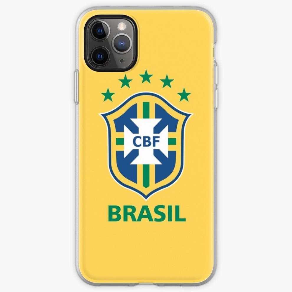 Phone Case Brasil Cbf Crest Futbol Soccer For Iphone Samsung 14 13 12 11 Plus Pro Max Galaxy S23 S22 Ultra Note 20 10 8671829725508