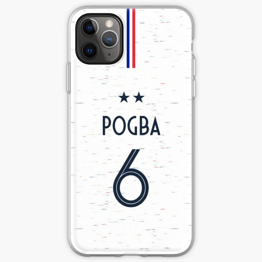 Photos - Case Phone  POGBA 2 STARS for iPhone Samsung 14 13 12 11 Plus Pro Max Galaxy S23 S22 Ultra Note 20 10