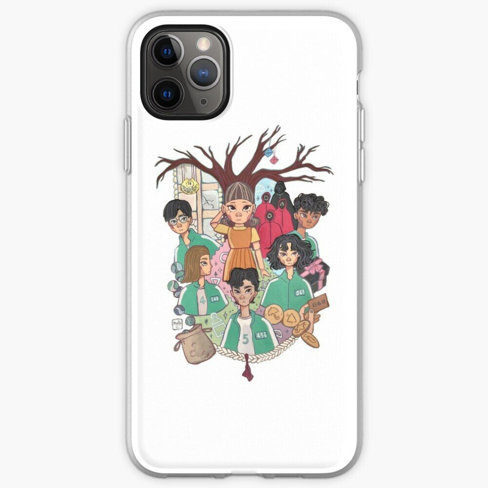 Phone Case Squid Game For Iphone Samsung 14 13 12 11 Plus Pro Max Galaxy S23 S22 Ultra Note 20 10 8671829734753