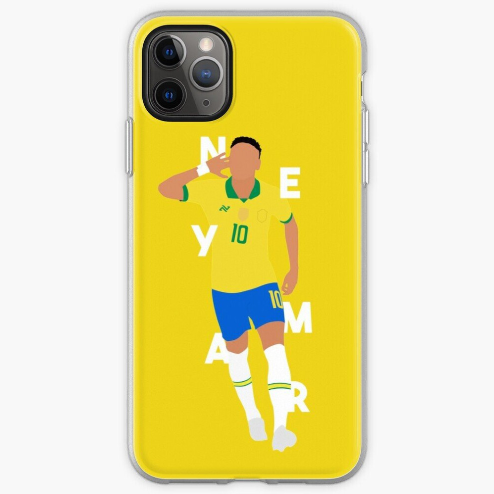 Photos - Case Phone  Neymar x Brazil for iPhone Samsung 14 13 12 11 Plus Pro Max Galaxy S23 S22 Ultra Note 20 10