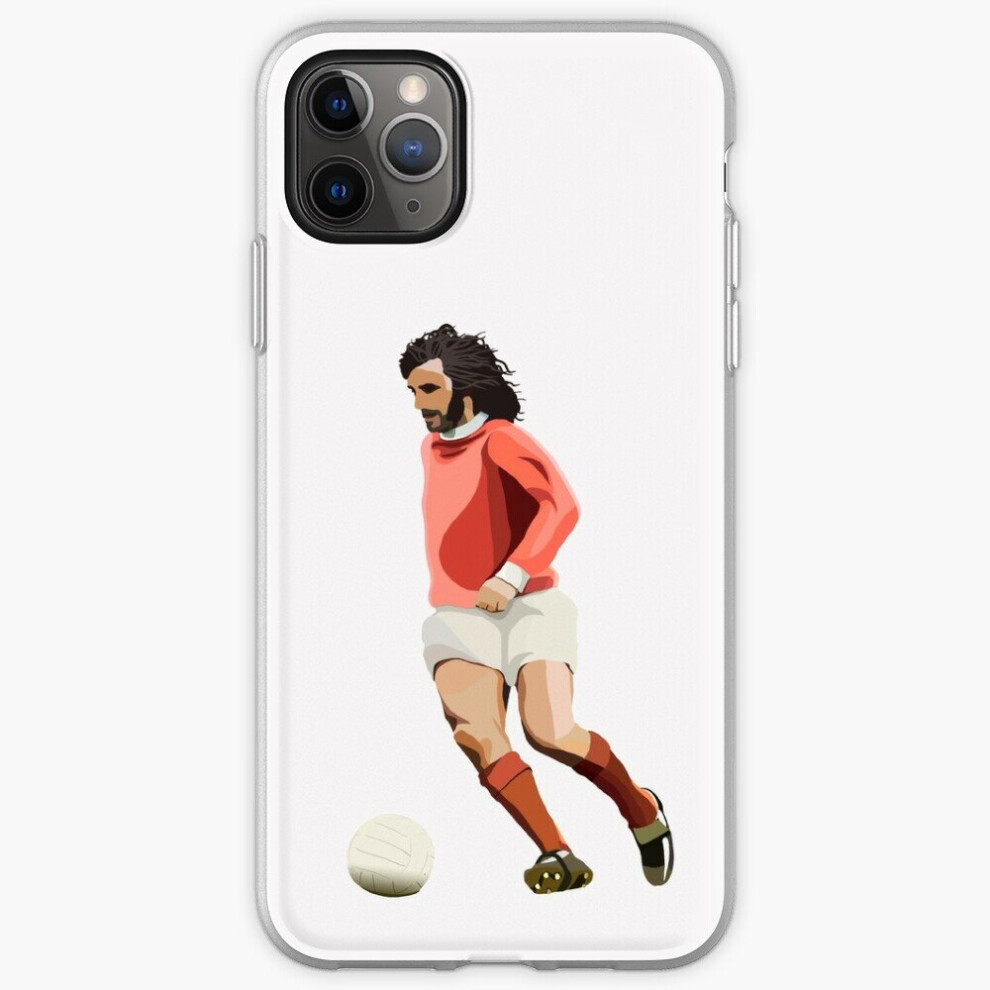 Photos - Case Phone Legend George Best for iPhone Samsung 14 13 12 11 Plus Pro Max Galaxy S23 S22 Ultra Note 20 10