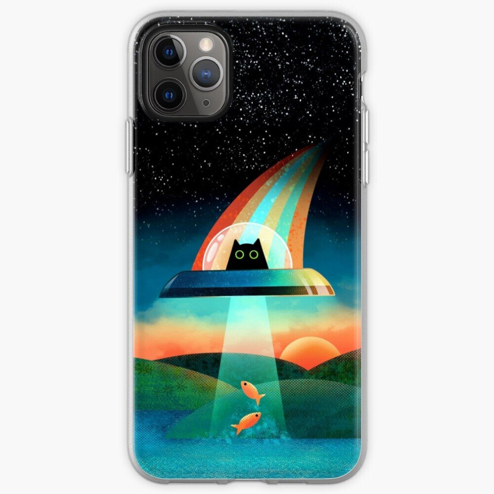 Phone Case The Purrfect Alien For Iphone Samsung 14 13 12 11 Plus Pro Max Galaxy S23 S22 Ultra Note 20 10 8671829675599
