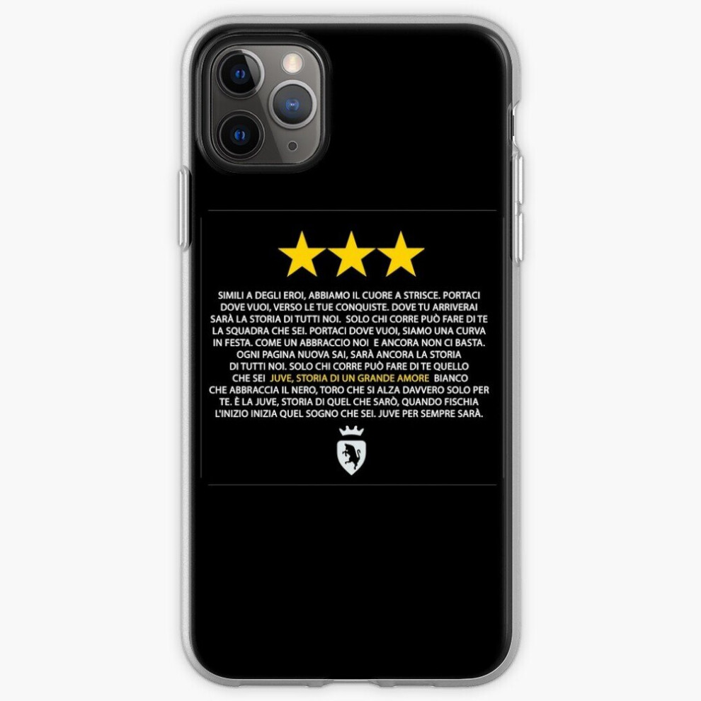 Phone Case Juve Storia Di Un Grande Amore (Black) For Iphone Samsung 14 13 12 11 Plus Pro Max Galaxy S23 S22 Ultra Note 20 10 Black 8671829683150