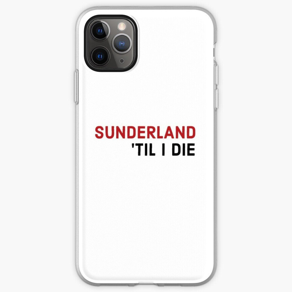 Famgem Safc Sunderland Till I Die Luxury Custom Liquid Silicone Phone Case For Iphone & Samsung - Fits Iphone 14/13/12/11 Pro Max, Galaxy S23/S22/Note 20