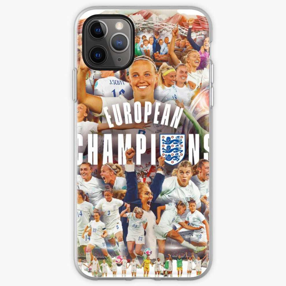 Phone Case England Women's Euro 2022 Champions Football Team Uefa European For Iphone Samsung 14 13 12 11 Plus Pro Max Galaxy S23 S22 Ultra Note 20 10 8671829713208
