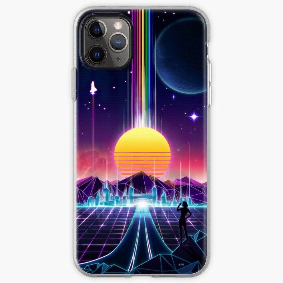 Phone Case Neon Sunrise For Iphone Samsung 14 13 12 11 Plus Pro Max Galaxy S23 S22 Ultra Note 20 10 8671829748071