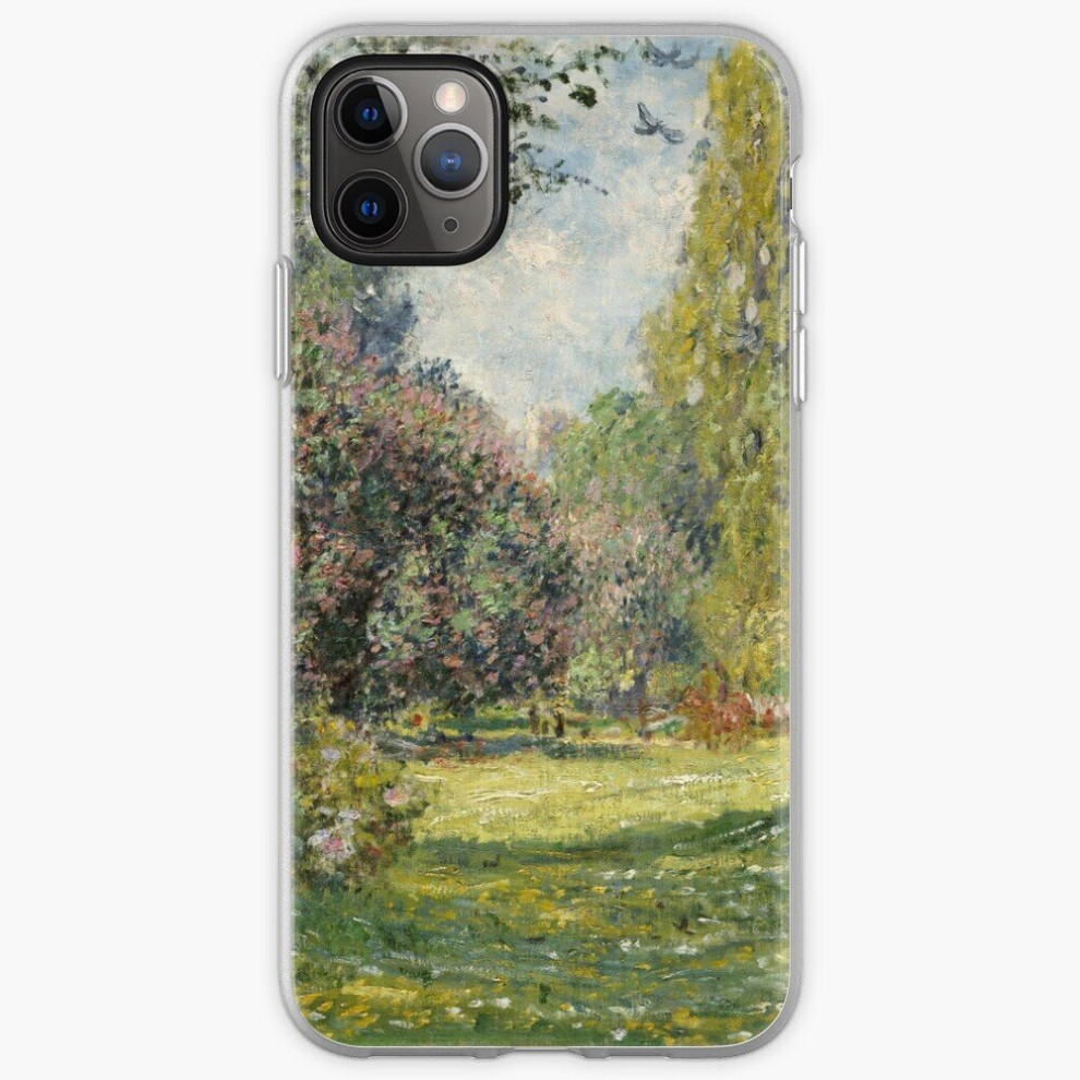 Phone Case The Parc Monceau By Claude Monet For Iphone Samsung 14 13 12 11 Plus Pro Max Galaxy S23 S22 Ultra Note 20 10 8671829695023