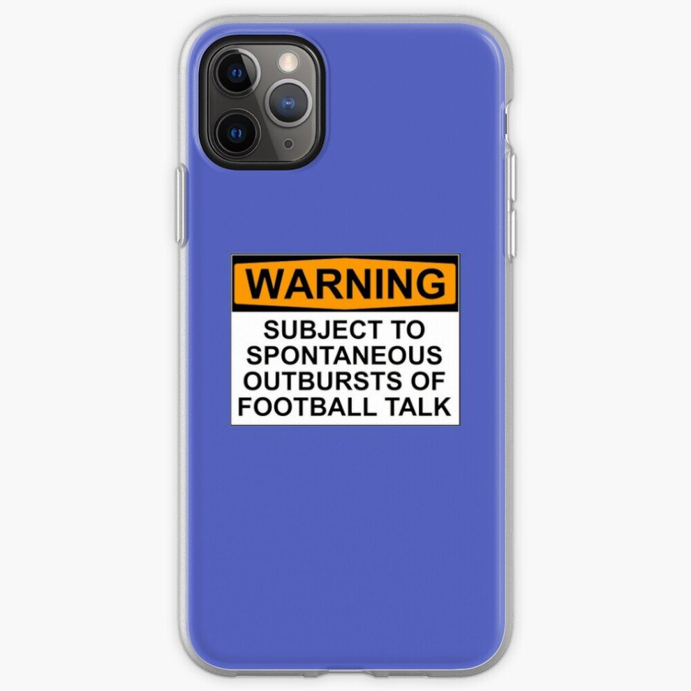 Phone Case Warning: Subject To Spontaneous Outbursts Of Football Talk For Iphone Samsung 14 13 12 11 Plus Pro Max Galaxy S23 S22 Ultra Note 20 10 8671829732346