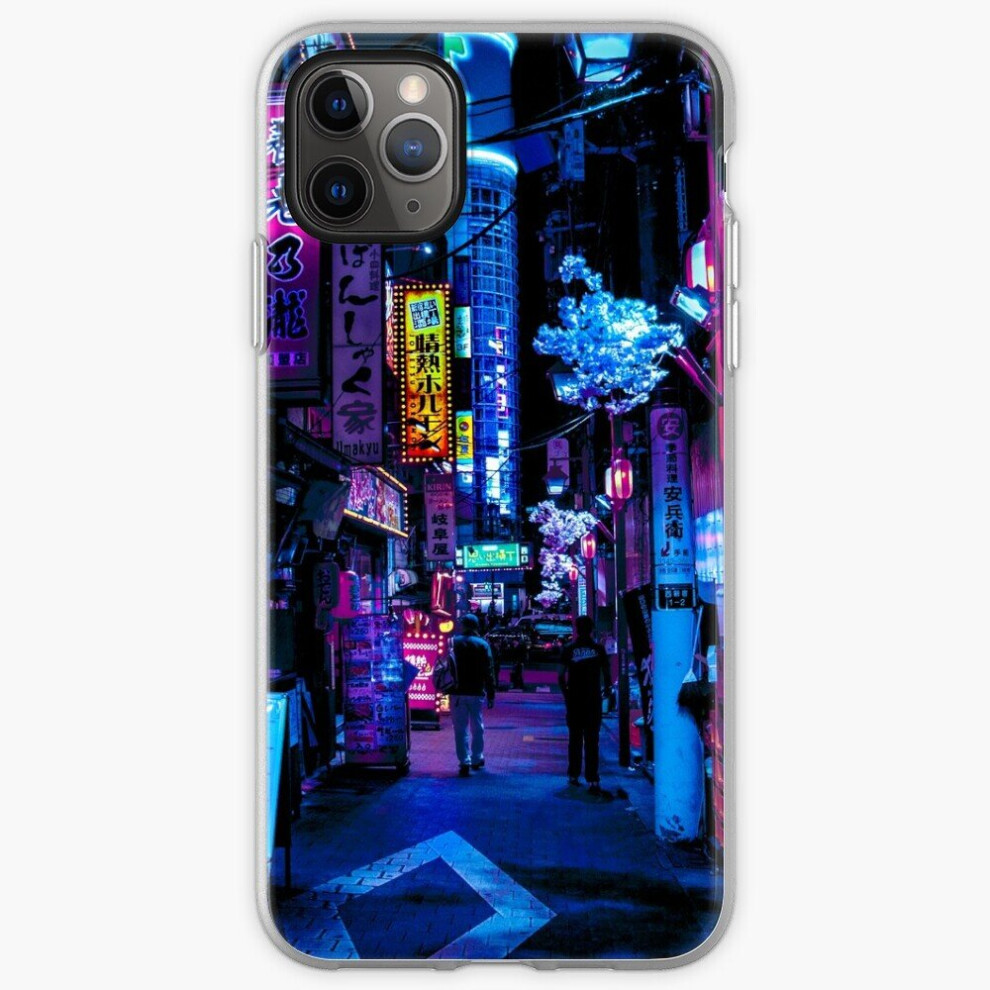 Phone Case Tokyo Alleys For Iphone Samsung 14 13 12 11 Plus Pro Max Galaxy S23 S22 Ultra Note 20 10 Blue 8671829740099