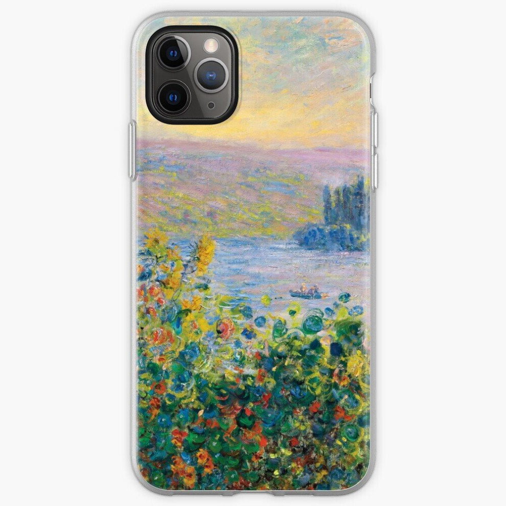 Phone Case Claude Monet Flower Beds At Vã©Theuil For Iphone Samsung 14 13 12 11 Plus Pro Max Galaxy S23 S22 Ultra Note 20 10 8671829706934